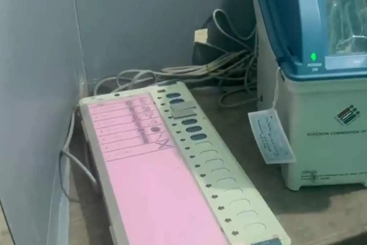 West Bengal EVM Issue as voters protest alleged button tampering in Falta polling booths
