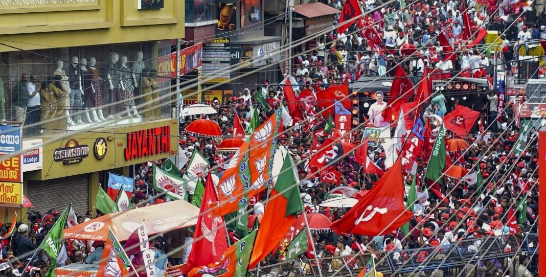Kerala Election: Massive Guard!