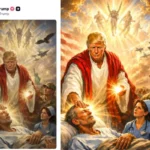 Trump AI Jesus Image Shock