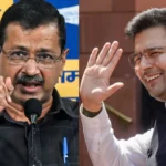 AAP leader Sanjay Singh submitting complaint to Rajya Sabha Chairman over MP disqualification issue