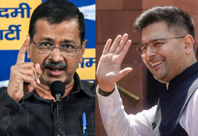 AAP leader Sanjay Singh submitting complaint to Rajya Sabha Chairman over MP disqualification issue