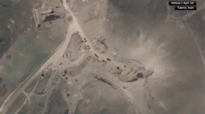 Iran missile bases reopening underground facilities satellite image analysis