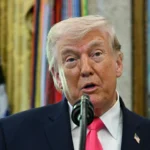 Donald Trump social media post controversy involving racist remarks about India and China sparking global protests