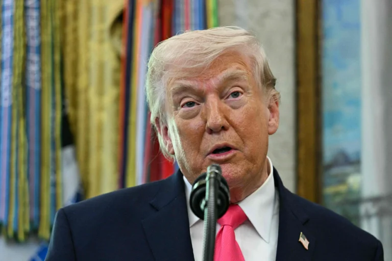 Donald Trump social media post controversy involving racist remarks about India and China sparking global protests