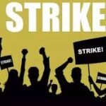 Student protest at Anjarakandy Dental College demanding justice and announcing statewide hartal in Kerala