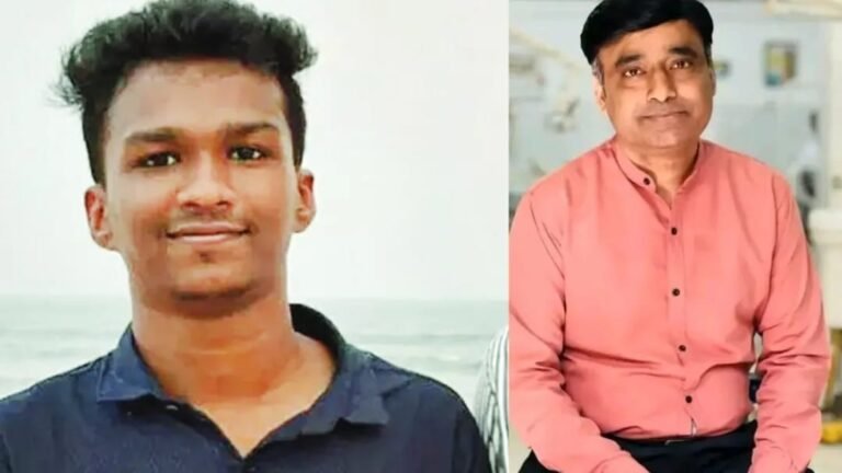 Police investigation scene at Kannur medical college related to Nithin Raj student death case