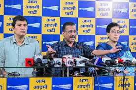 Rajya Sabha update showing seven former AAP MPs officially recognized as BJP members