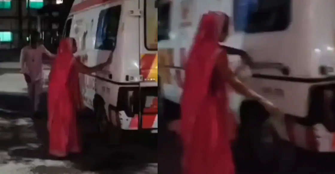 Woman forced to clean husband's blood inside ambulance in Madhya Pradesh hospital case