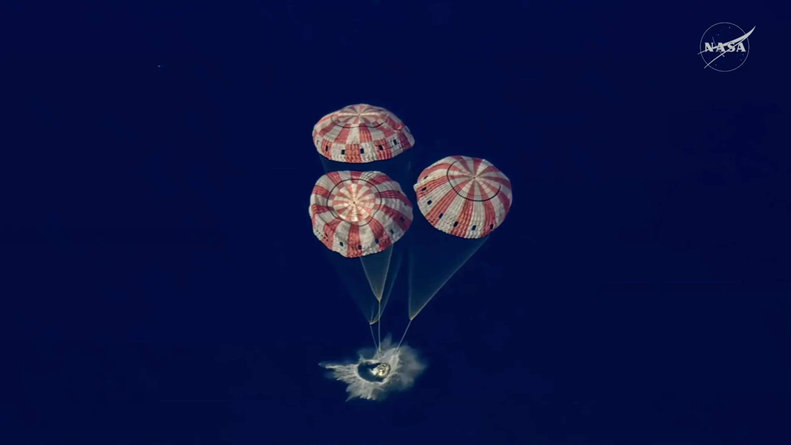 Artemis II Splashdown Big