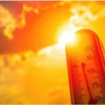 Auto driver suffering heatstroke in Malappuram during extreme summer heatwave