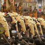 Flag hoisting ceremony at Thrissur temples marking start of Pooram festival