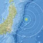 Coastal evacuation in Japan after earthquake and tsunami warning alert