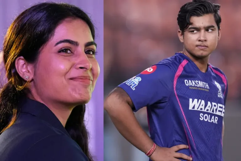 Manu Bhaker speaking at NRAI event reacting to question about Vaibhav Suryavanshi