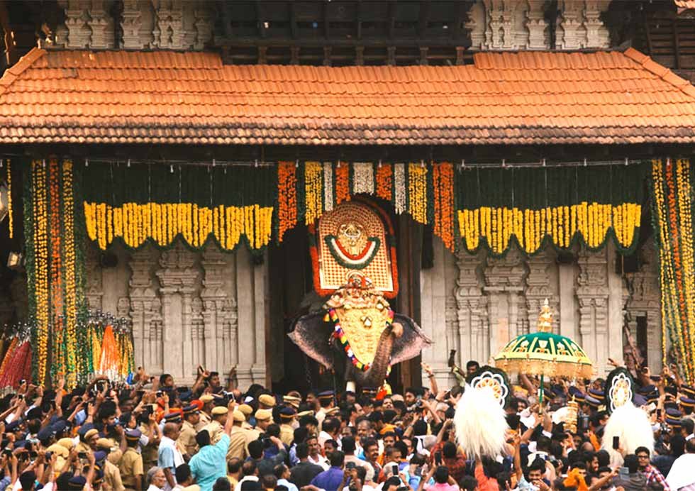 Thrissur Pooram flag hoisting completed at ten temples marking the official start of the festival