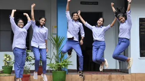 Government School Success students in Kerala school