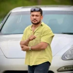 Police detaining Arjun Ayanki and team during resort raid in Kothamangalam
