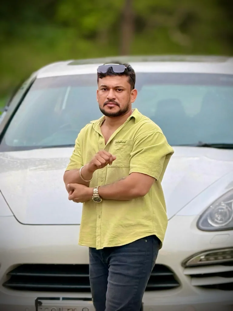 Police detaining Arjun Ayanki and team during resort raid in Kothamangalam