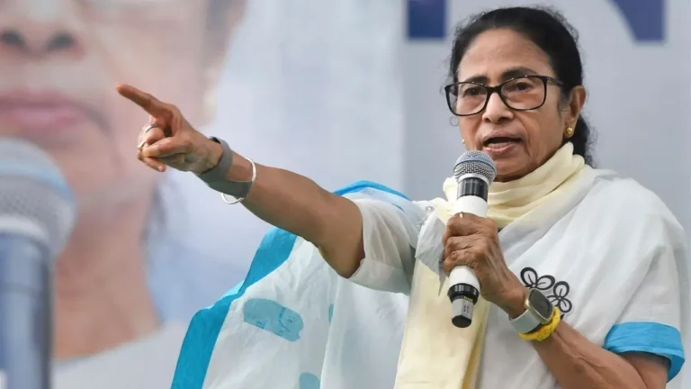 Mamata Banerjee during opposition unity discussions in West Bengal