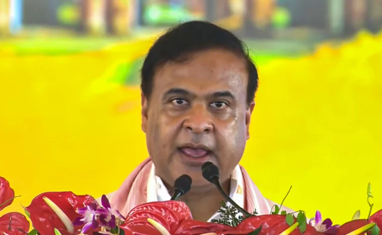 Himanta Biswa Sarma taking oath as Assam Chief Minister