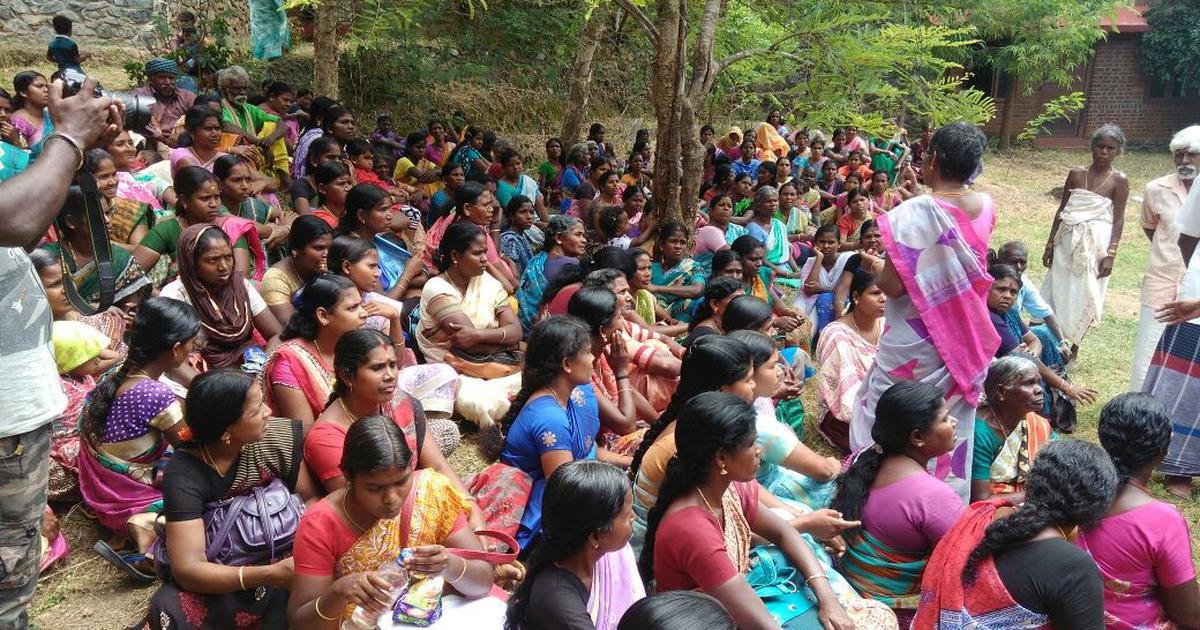 Pariyathukavu eviction protest by local residents