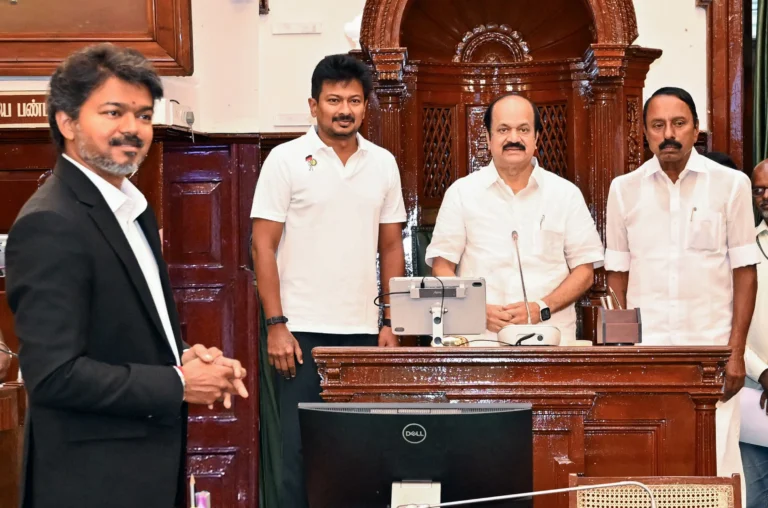 JCD Prabhakar taking oath as Tamil Nadu Assembly Speaker