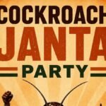 Cockroach Janatha Party gathering at Kochi Marine Drive