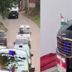 Kerala Chief Minister convoy with security vehicles during official travel