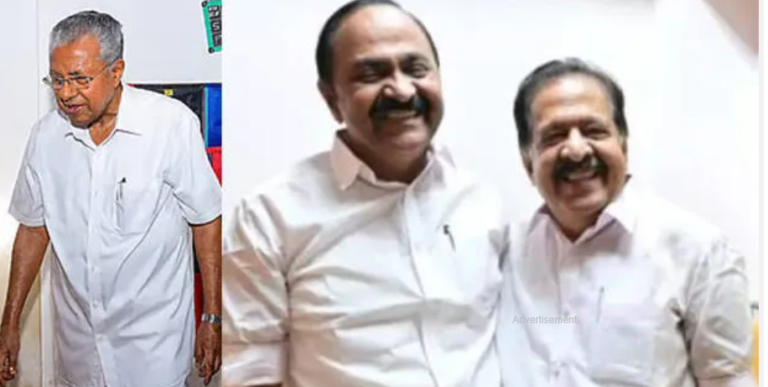 Kerala election results UDF celebration leaders monitoring results political shift