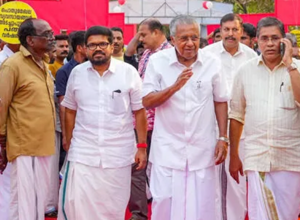 Kerala election results Pinarayi Vijayan trailing Dharmadam ministers trailing update