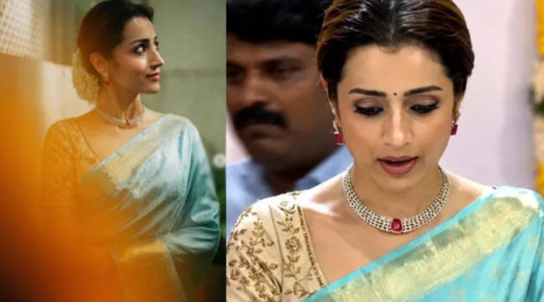 Trisha Krishnan at Vijay swearing in ceremony in Tamil Nadu