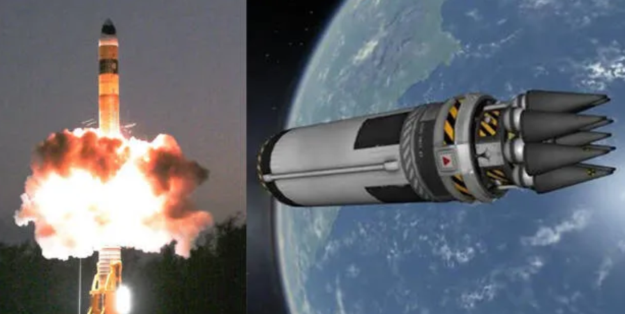 Agni 5 missile test launch by India