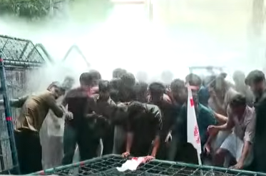 NEET Protest Kozhikode with police action