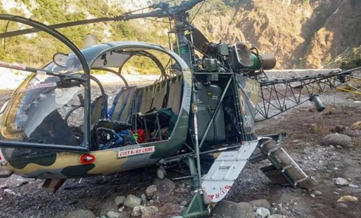 Ladakh Helicopter Crash involving Indian Army chopper