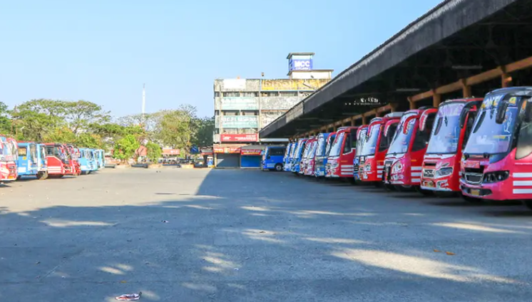 Private bus crisis in Kerala due to fuel price hike