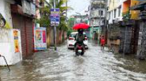 Trivandrum Waterlogging on city roads after heavy rain