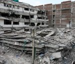 Delhi Building Collapse site after construction accident
