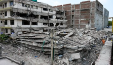 Delhi Building Collapse site after construction accident