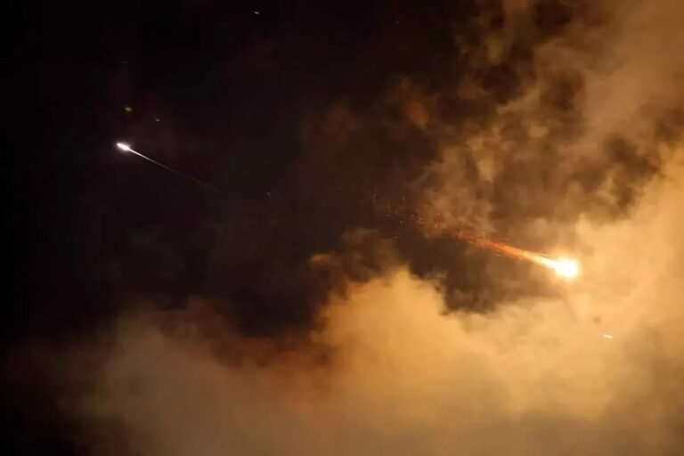 Iran missile attack targeting UAE amid Gulf tensions