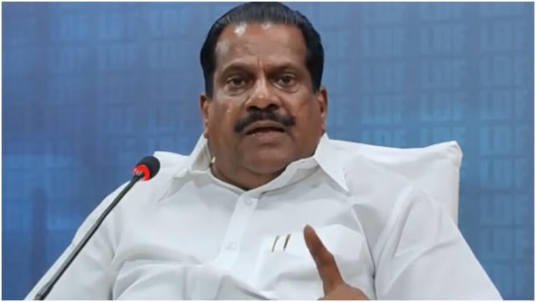 EP Jayarajan reacting to Kerala election results