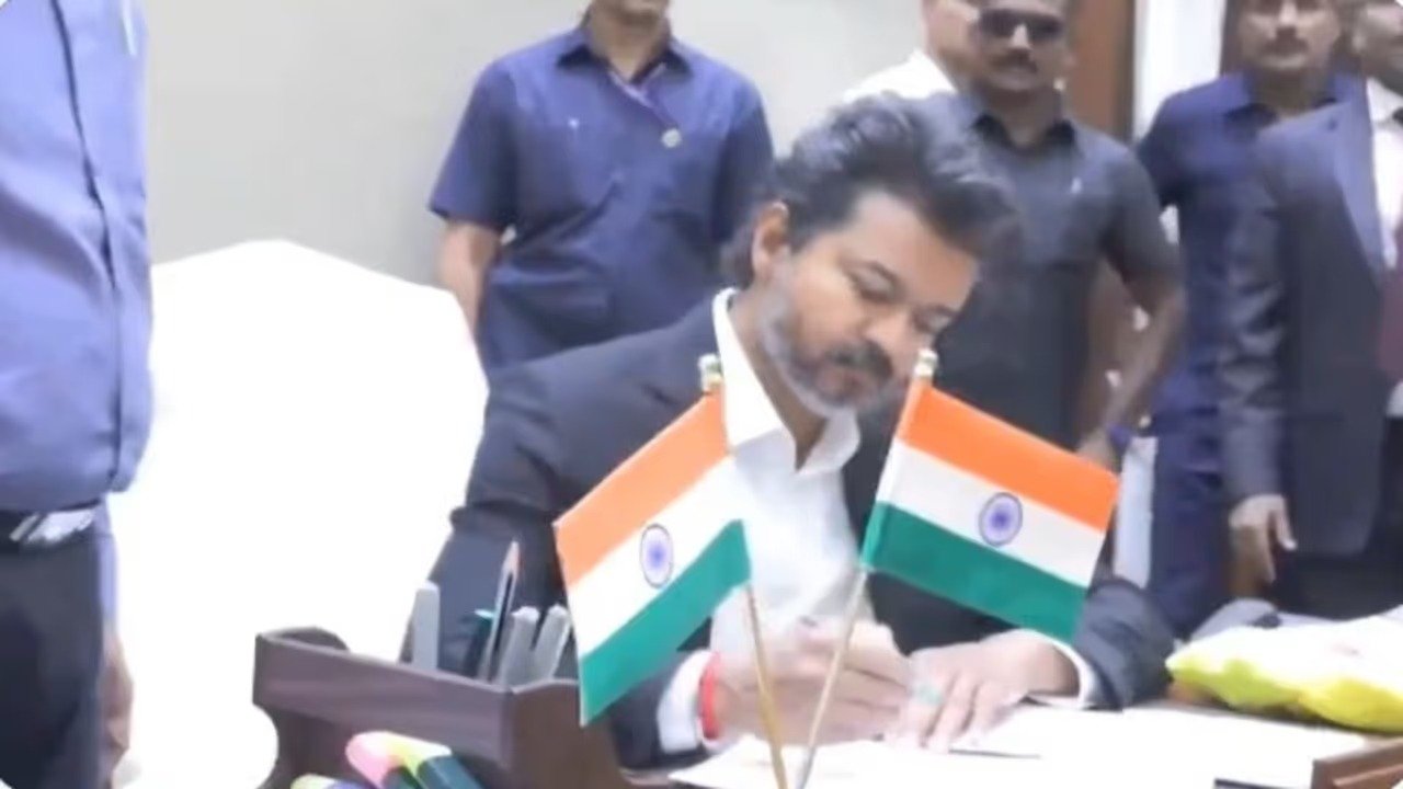 Vijay taking first administrative decisions as Tamil Nadu chief minister