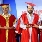 Mammootty receiving honorary doctorate award