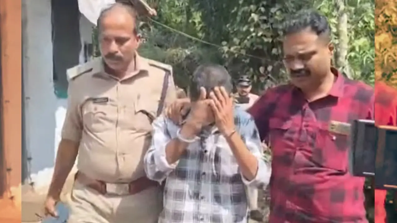 Police investigation at murder case site in Nedumkandam