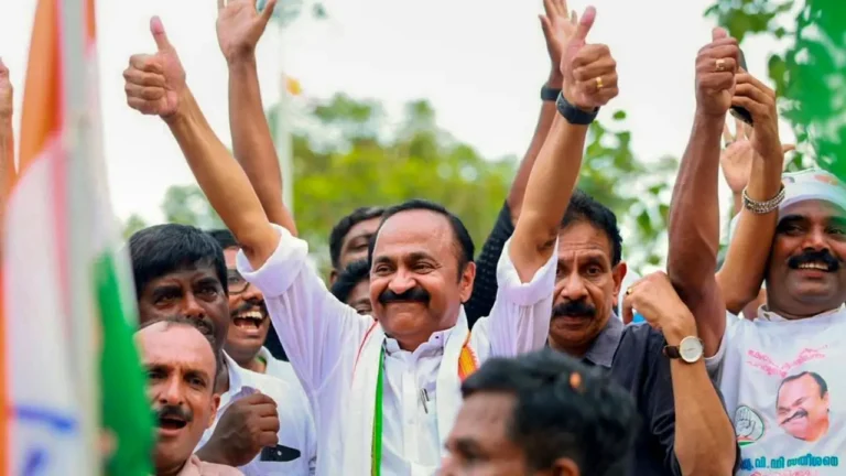 VD Satheesan CM official announcement in Delhi
