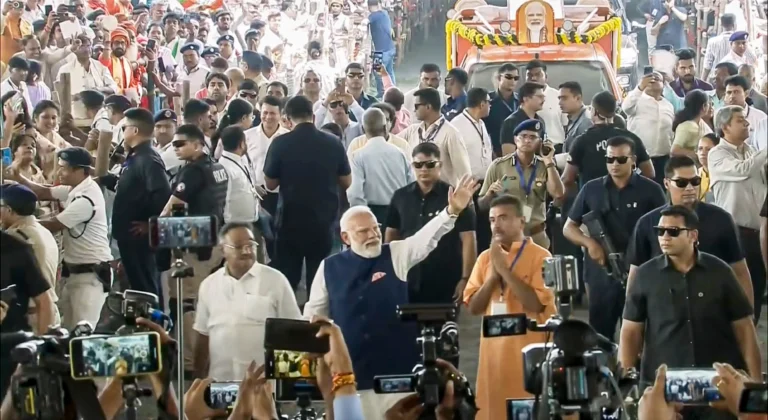 Suvendu Adhikari taking oath as West Bengal Chief Minister