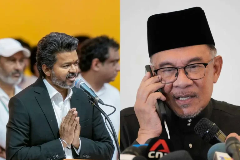 Vijay receiving international praise from Malaysian Prime Minister Anwar Ibrahim