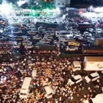 Public protest blocking highway after Pune child abuse murder case