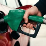Fuel price display board in UAE showing increased petrol rates