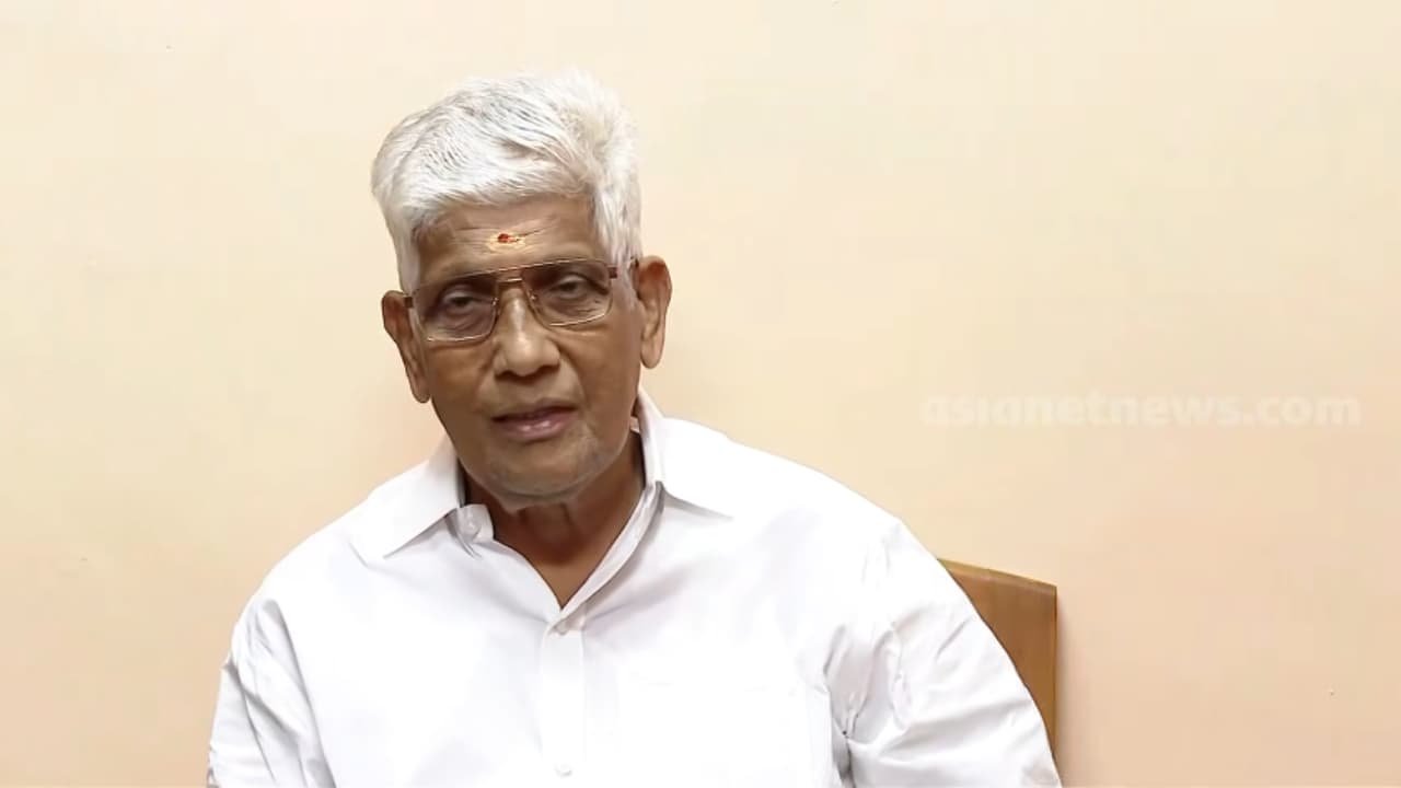 NSS leader Sukumaran Nair speaking about Kerala election results