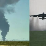 B52 Bomber Crash involving US Air Force aircraft in California