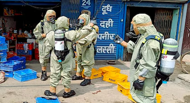 Ludhiana Gas Leak emergency response at industrial area